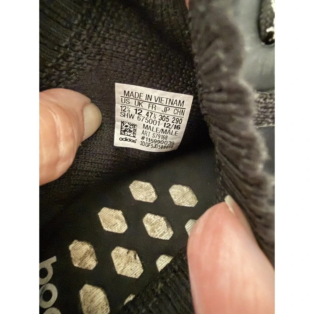 Size 12.5 - adidas NMD R1 Black 2015